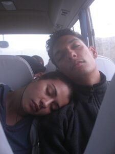 Vanessa & Tomas Sleeping