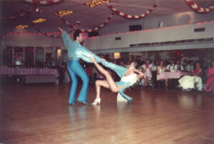 Janet doing our Samba Spin