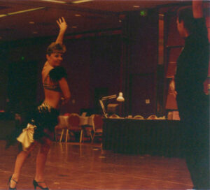 Michelle French doing Samba